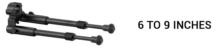 BESTSIGHT Rifle Bipods With Adjustable Height